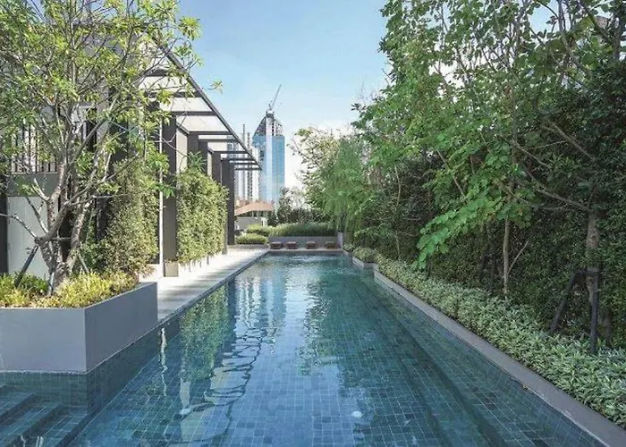 Апартаменты Modern 2br-3 Mins Walking Distance To Bts Thonglor Бангкок